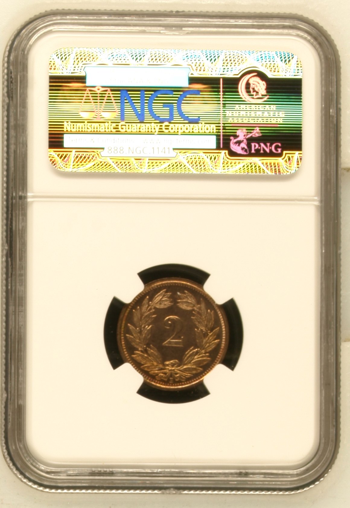 Schweiz 2 Rappen 1936 | Historisches Prachtstück | NGC SP65 RD  TOP POP, kein besseres Exemplar bei NGC bewertet!