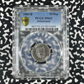 Schweiz 20 Rappen 1884 | Prachtvoller Reinnickel-Klassiker | PCGS MS63 Kabinettstück